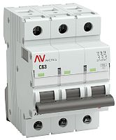 Выключатель автоматический EKF Averes AV-6 3п 63А C 6кА картинка